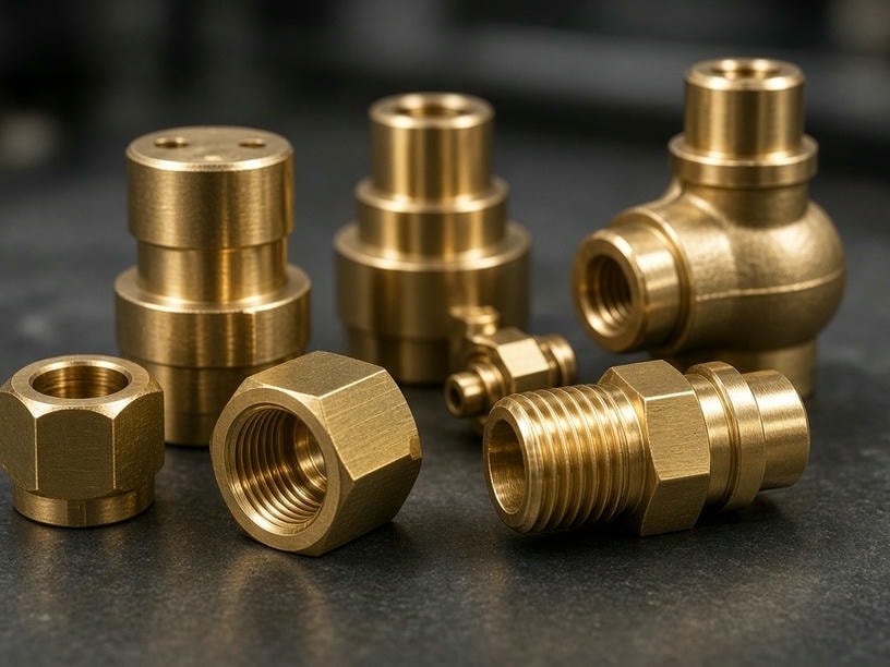 Precision Brass CNC Machining Services | C360 & C260 Custom Parts