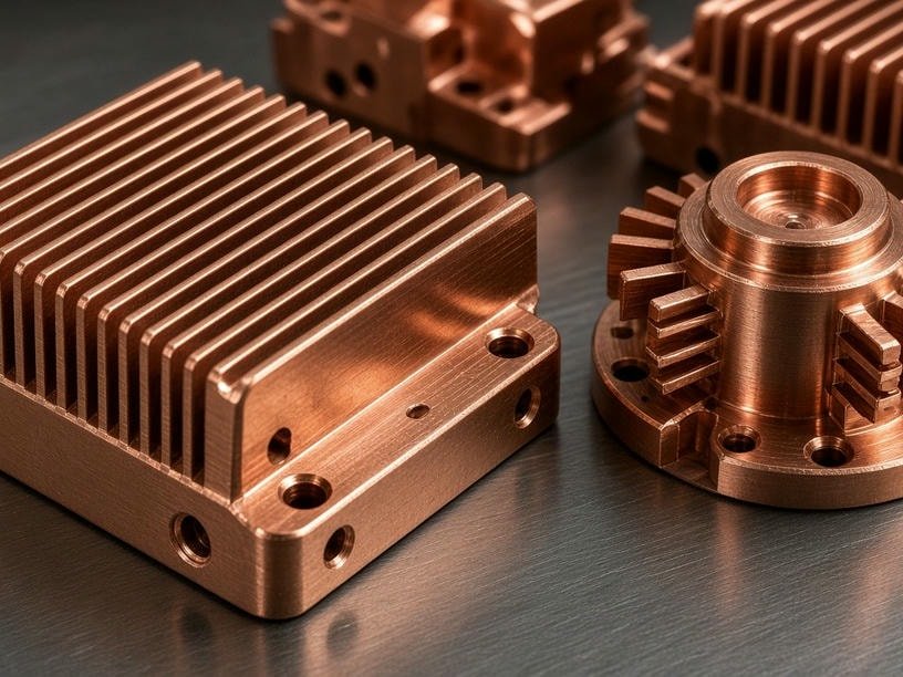 Precision Copper CNC Machining & Fabrication Services | PartsMake