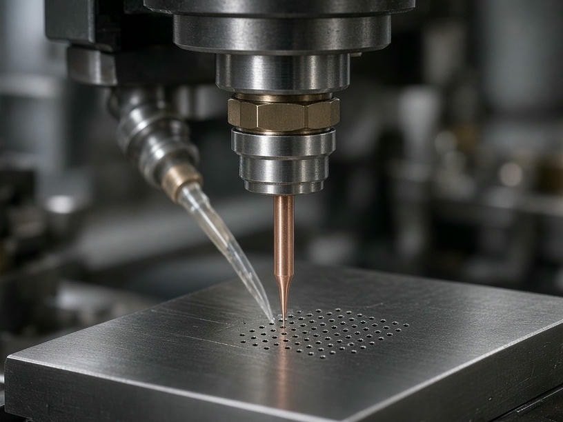 Small Hole EDM Services | Precision Deep Hole Machining | PartsMake